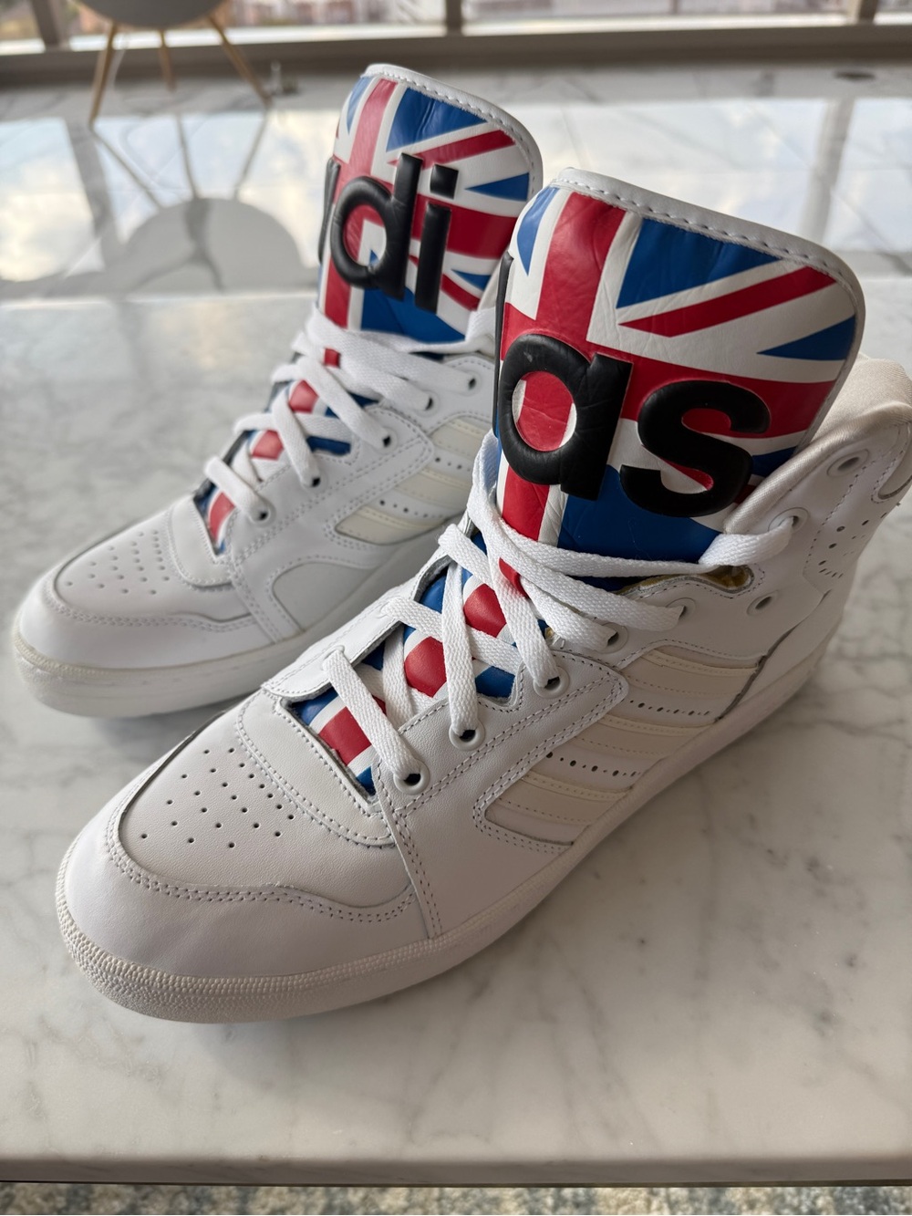 Adidas x Jeremy Scott Instinct Hi Union Jack - Picture 3 of 16